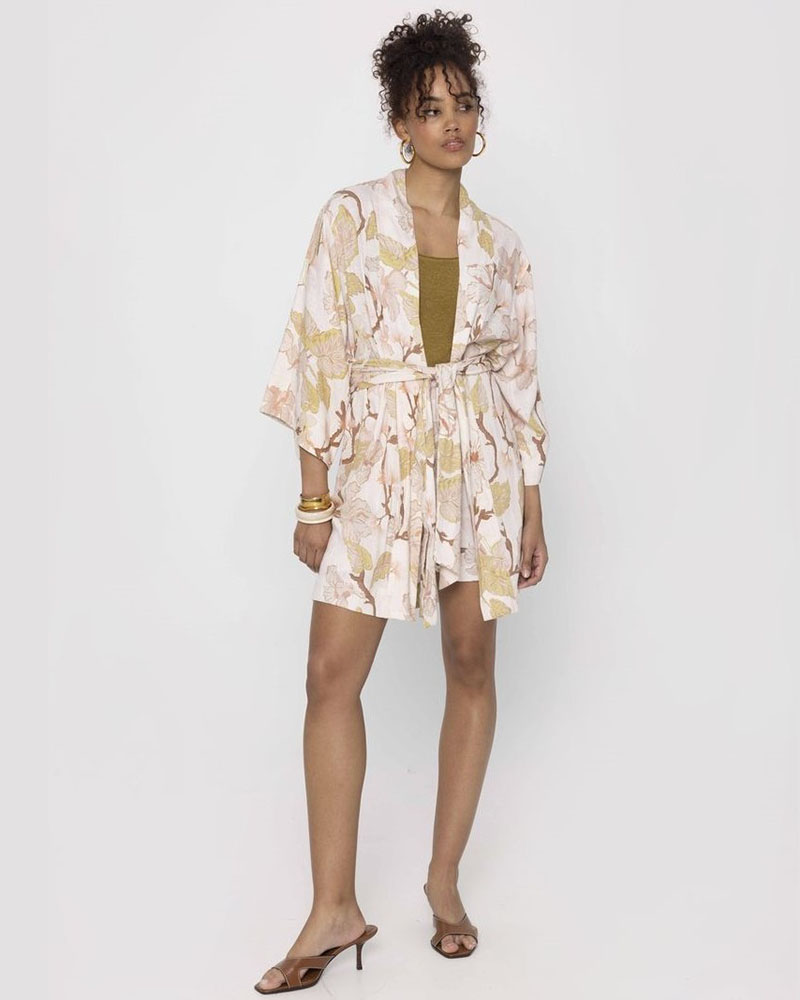 MIND MATTER MELINA DRESS-KIMONO - MML25-01-07-010 MIND MATTER MELINA DRESS-KIMONO - MML25-01-07-010