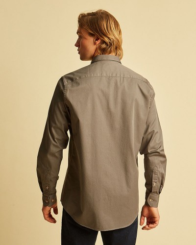 DORS ΠΟΥΚΑΜΙΣΟ ΜΟΝΟΧΡΩΜΟ TWILL - 1039005.C04