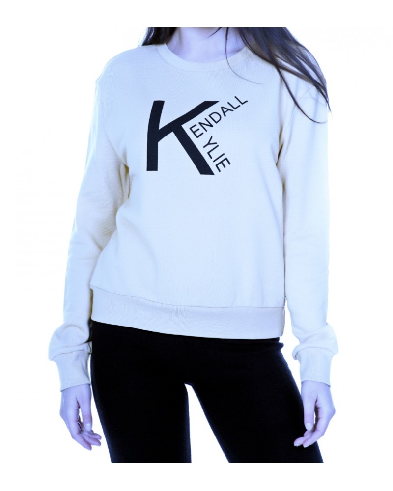 KENDALL +  KYLIE K&K W ACTIVE COLLEGE SWEATER CLASSIC - KKW351603