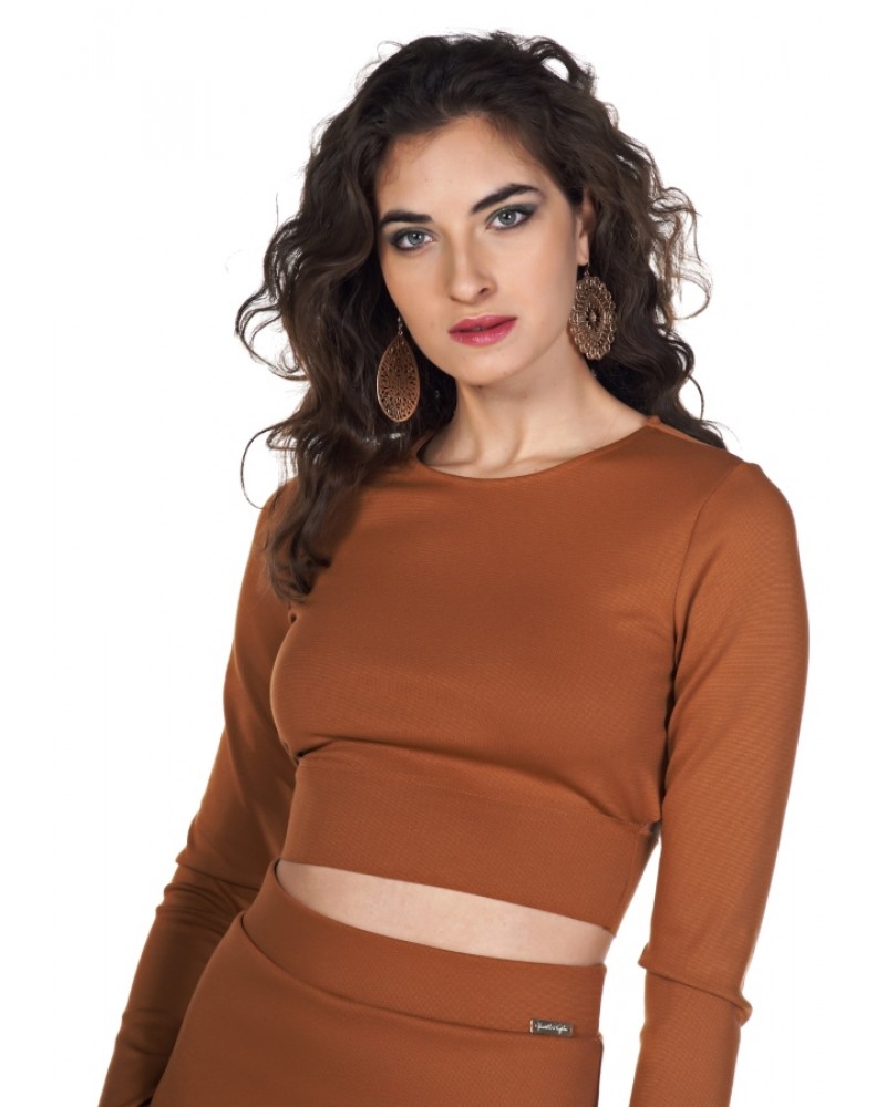 KENDALL +  KYLIE K&K W TURTLENECK DRAPPED TOP - KKW354018