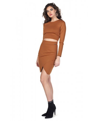 KENDALL +  KYLIE K&K W TURTLENECK DRAPPED TOP - KKW354018