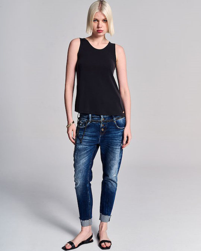 STAFF Irene Cropped Woman Pant 99%BCI CO 1%EA - 5-907.817.S2.051
