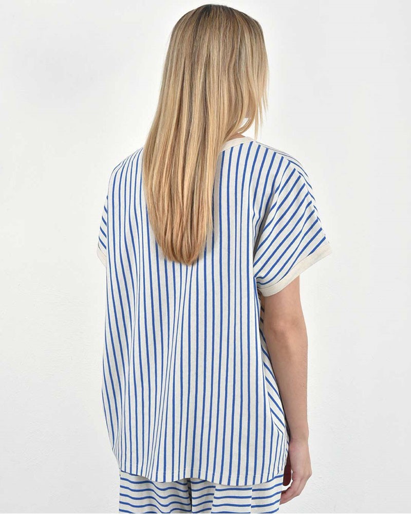 HEEL ΡΙΓΑ REC COTTON ΜΠΛΟΥΖΑ AMANIKH - 53-152002 HEEL ΡΙΓΑ REC COTTON ΜΠΛΟΥΖΑ AMANIKH - 53-152002