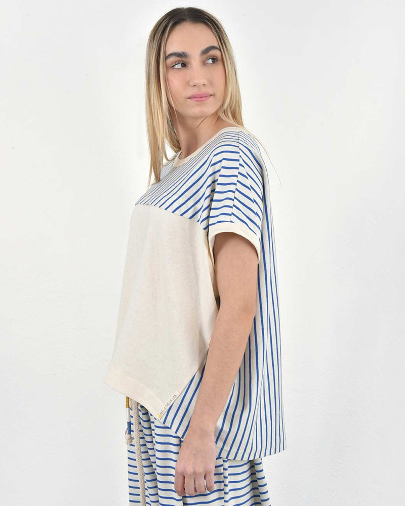 HEEL ΡΙΓΑ REC COTTON ΜΠΛΟΥΖΑ AMANIKH - 53-152002 HEEL ΡΙΓΑ REC COTTON ΜΠΛΟΥΖΑ AMANIKH - 53-152002