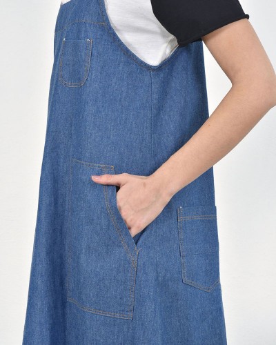 HEEL DENIM ΦΟΡΕΜΑ ΜΕ ΦΑΡΔΙΕΣ ΤΙΡΑΝΤΕΣ - 53-184002 HEEL DENIM ΦΟΡΕΜΑ ΜΕ ΦΑΡΔΙΕΣ ΤΙΡΑΝΤΕΣ - 53-184002