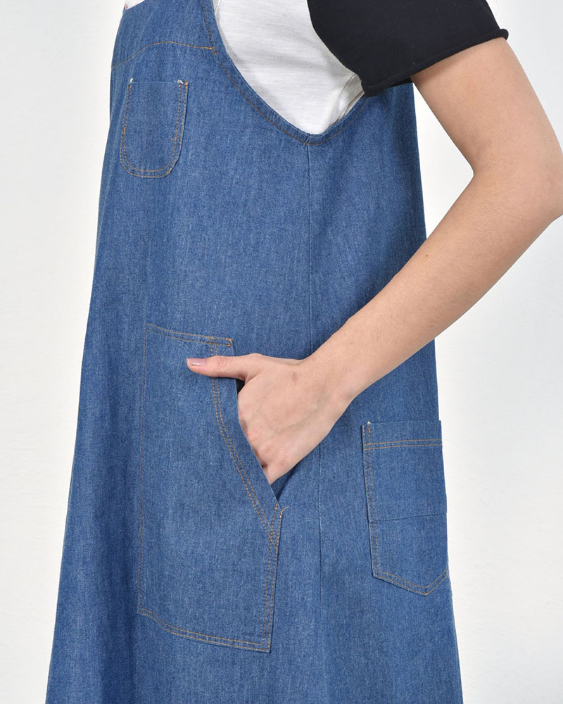 HEEL DENIM ΦΟΡΕΜΑ ΜΕ ΦΑΡΔΙΕΣ ΤΙΡΑΝΤΕΣ - 53-184002 HEEL DENIM ΦΟΡΕΜΑ ΜΕ ΦΑΡΔΙΕΣ ΤΙΡΑΝΤΕΣ - 53-184002