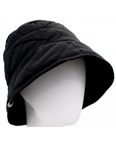 VIND.GR  Καπέλο bucket, μαύρο, padded - 