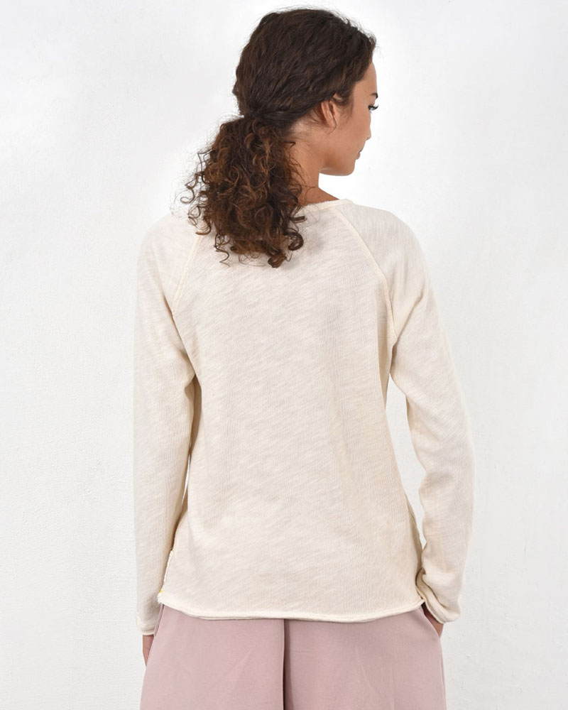 HEEL ΤΡΙΚΟΤ ΜΠΛΟΥΖΑ ΡΕΓΚΛΑΝ - 54-106001