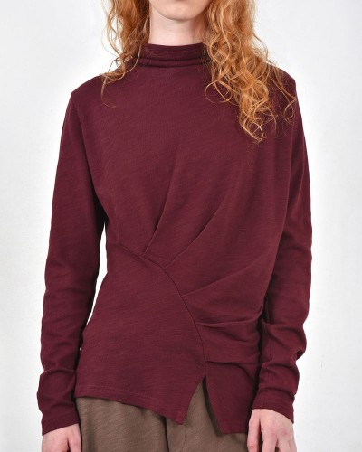 HEEL ΤΡΙΚΟΤ ΜΠΛΟΥΖΑ ΖΙΒΑΓΚΟ ΜΕ ΠΙΕΤΕΣ - 54-106008