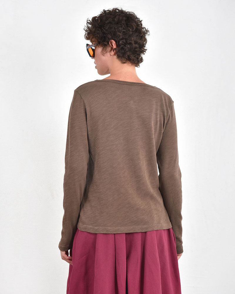 HEEL ΤΡΙΚΟΤ ΜΠΛΟΥΖΑ-ΖΑΚΕΤΑΚΙ - 54-106009