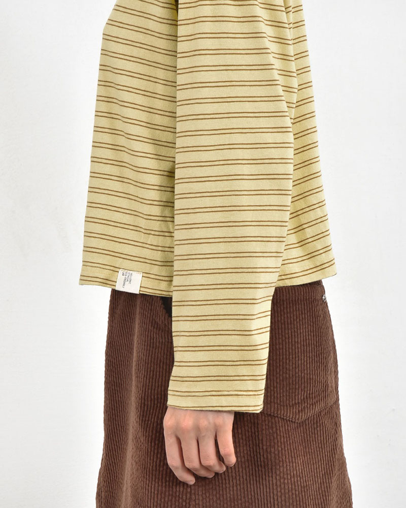 HEEL ΜΑΚΟ ΡΙΓΕ ΜΠΛΟΥΖΑ ΦΑΡΔΙΑ ΛΑΙΜΟΚΟΨΗ - 54-152001