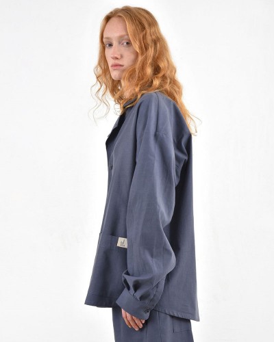 HEEL ΚΑΠΑΡΝΤΙΝΑ  ΠΟΥΚΑΜΙΣΟ ΣΤΑΥΡΩΤΟ - 54-169004