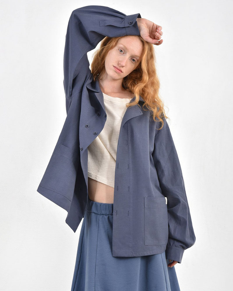 HEEL ΚΑΠΑΡΝΤΙΝΑ  ΠΟΥΚΑΜΙΣΟ ΣΤΑΥΡΩΤΟ - 54-169004