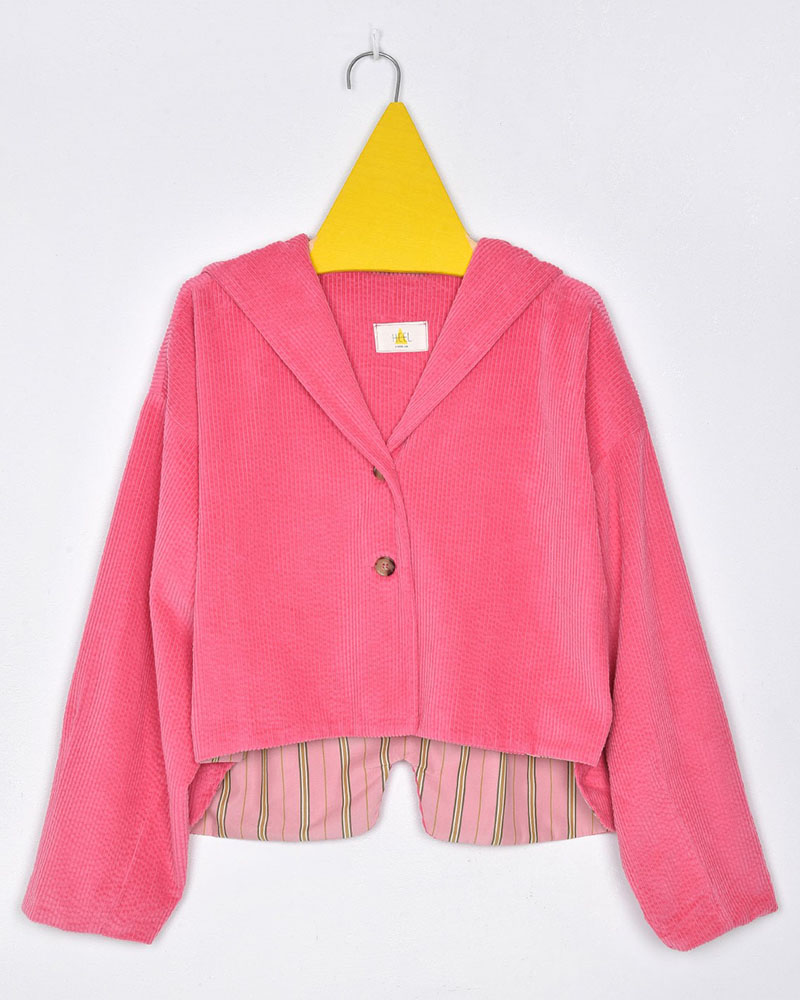 HEEL ΚΟΤΛΕ ΖΑΚΕΤΑ ΜΕ ΚΟΥΚΟΥΛΑ - 54-174004