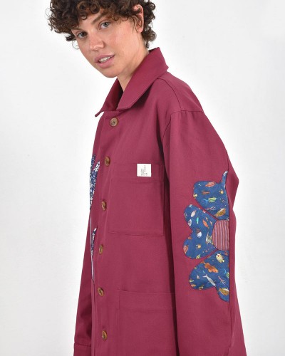 HEEL ΚΑΠΑΡΝΤΙΝΑ ΣΑΚΑΚΙ ΜΕ ΤΣΕΠΕΣ "TULIP" - 54-191003