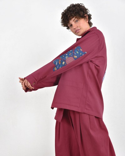 HEEL ΚΑΠΑΡΝΤΙΝΑ ΣΑΚΑΚΙ ΜΕ ΤΣΕΠΕΣ "TULIP" - 54-191003