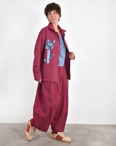 HEEL ΚΑΠΑΡΝΤΙΝΑ ΣΑΚΑΚΙ ΜΕ ΤΣΕΠΕΣ "TULIP" - 54-191003