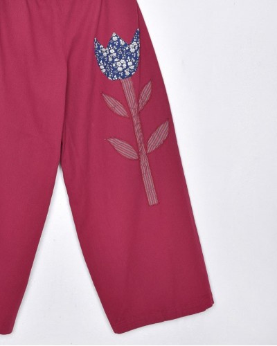 HEEL ΚΑΠΑΡΝΤΙΝΑ ΠΑΝΤΕΛΟΝΙ ΜΕ ΛΑΣΤΙΧΟ "TULIP" - 54-191004