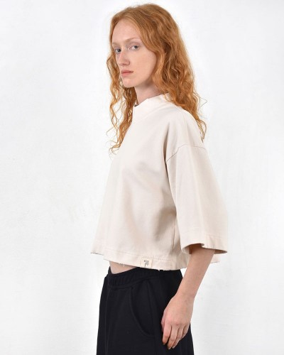 HEEL ΦΟΥΤΕΡ ΣΤΑΘΕΡΟ TOP CROP ΖΙΒΑΓΚΟ - 54-205007