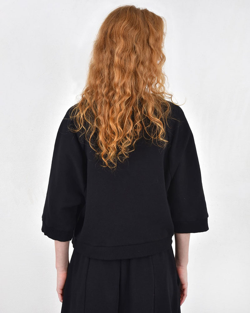 HEEL ΦΟΥΤΕΡ CROP TOP ΖΑΚΕΤΑΚΙ ΜΕ ΤΣΕΠΕΣ - 54-208002