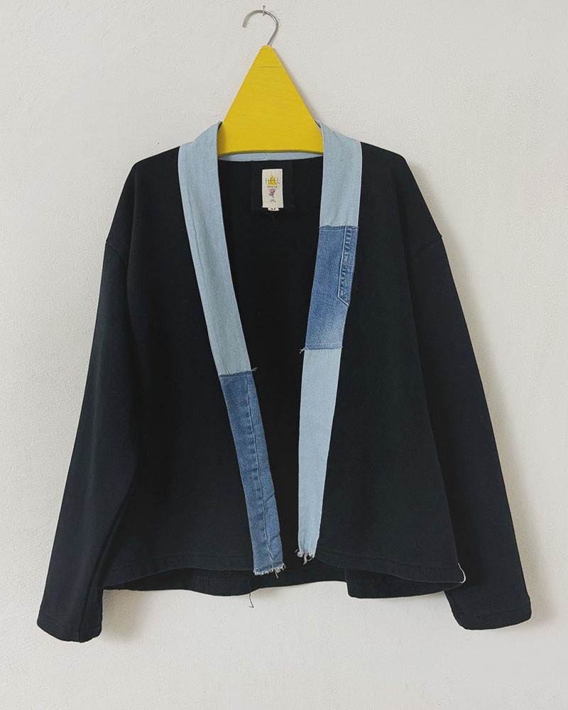 HEEL ΦΟΥΤΕΡ ΚΙΜΟΝΟ ΜΕ ΦΑΣΑ ΤΖΙΝ  VINTAGE - 54-208007