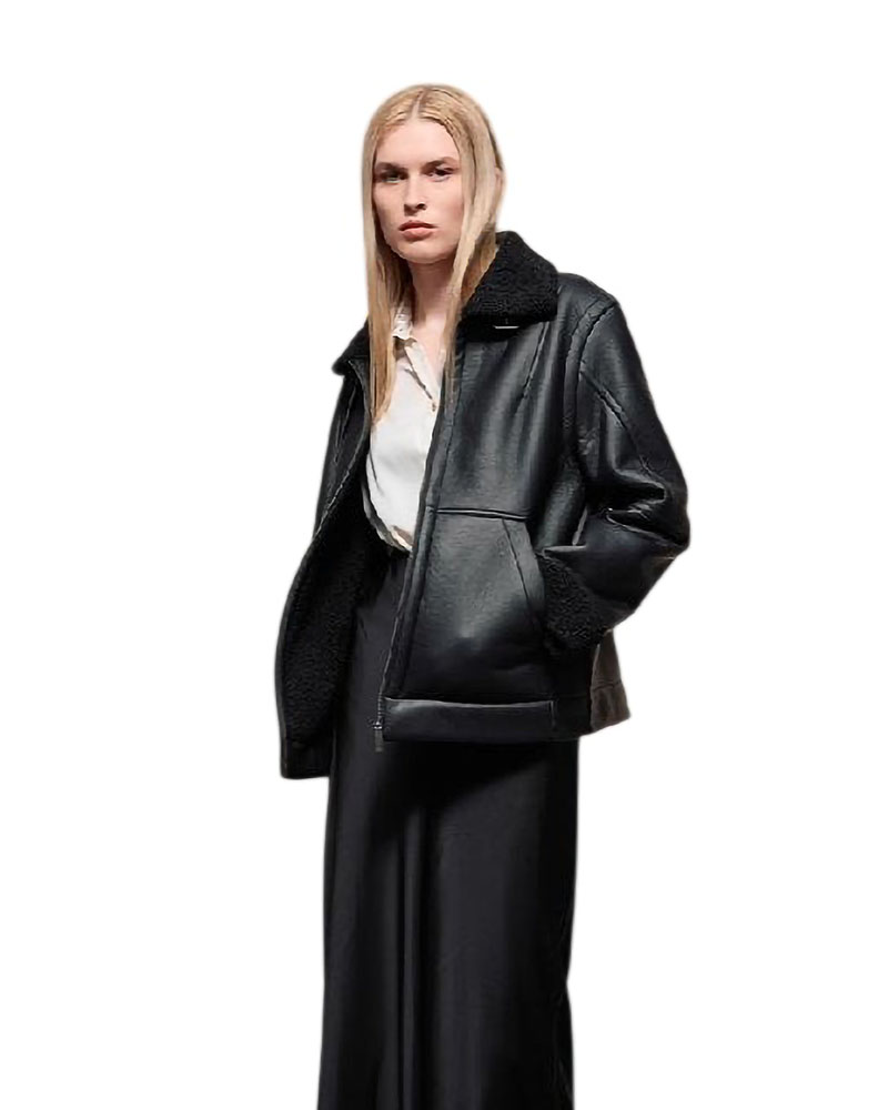 SPLENDID S' Γυναικείο κοντό πανωφόρι από δερματίνη - 54-101-061 SPLENDID S' Γυναικείο κοντό πανωφόρι από δερματίνη - 54-101-061