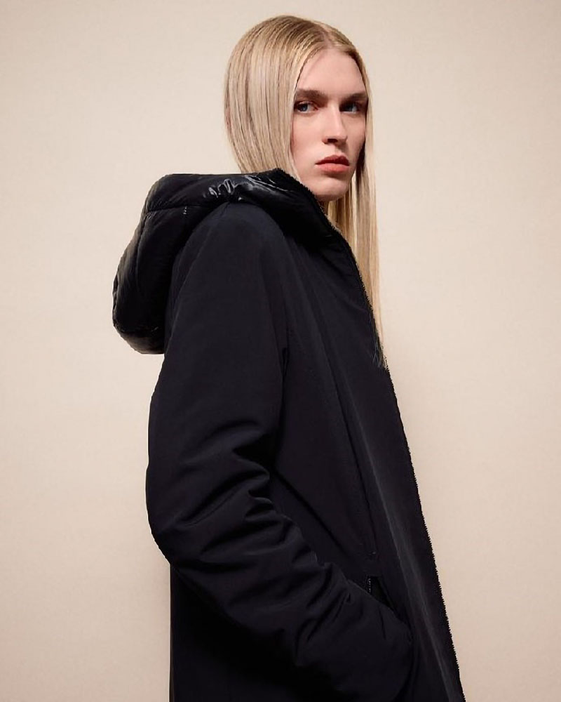 SPLENDID S' Γυναικείο μακρύ παλτό με κουκούλα - 54-101-074 SPLENDID S' Γυναικείο μακρύ παλτό με κουκούλα - 54-101-074