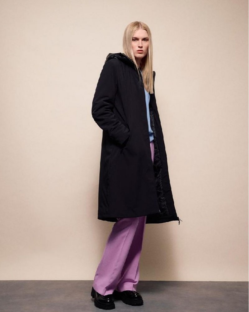 SPLENDID S' Γυναικείο μακρύ παλτό με κουκούλα - 54-101-074 SPLENDID S' Γυναικείο μακρύ παλτό με κουκούλα - 54-101-074