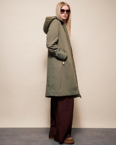 SPLENDID S' Γυναικείο μακρύ παλτό με κουκούλα - 54-101-074 SPLENDID S' Γυναικείο μακρύ παλτό με κουκούλα - 54-101-074