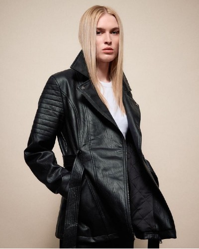 SPLENDID S' Γυναικείο demi πανωφόρι από δερματίνη - 54-101-084