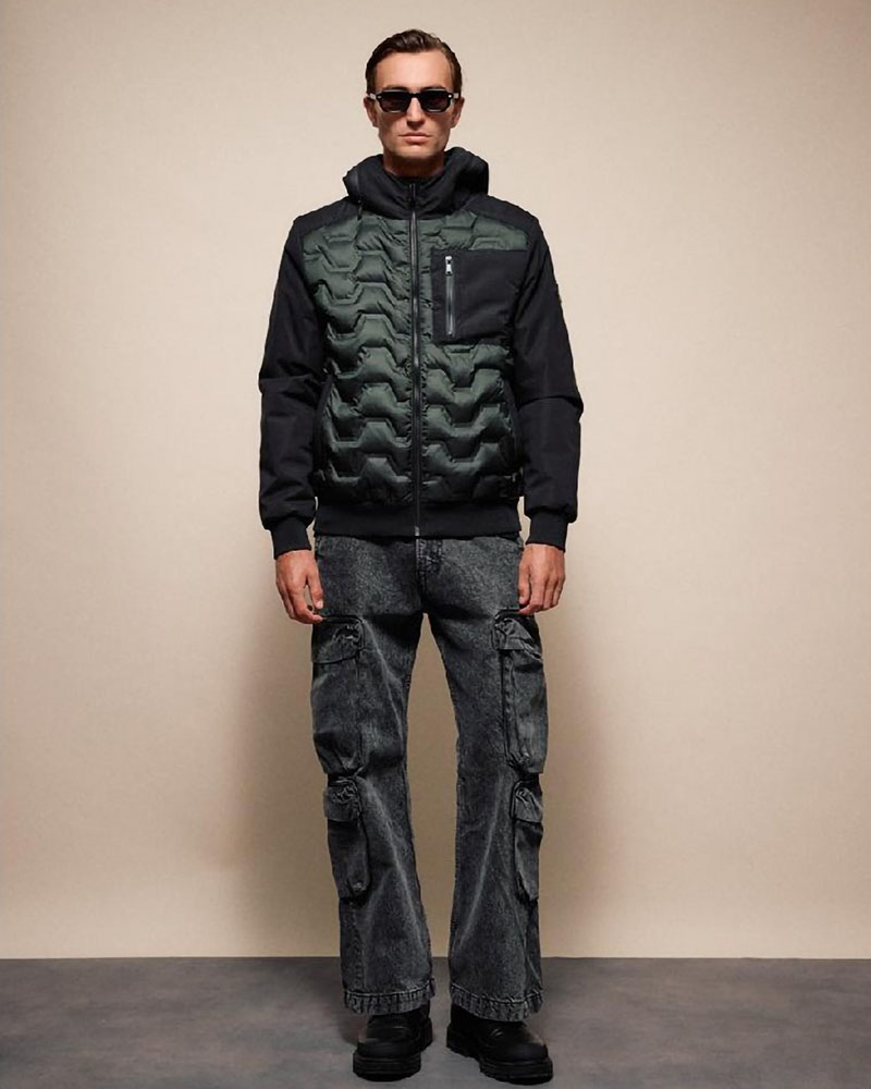 SPLENDID S' Ανδρικό κοντό πανωφόρι με κουκούλα - 54-201-026