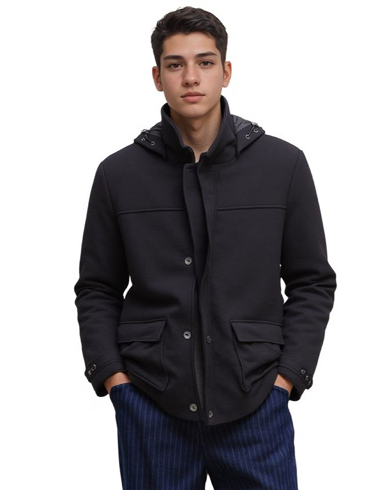 SPLENDID S' Ανδρικό demi πανωφόρι με κουκούλα - 54-201-061