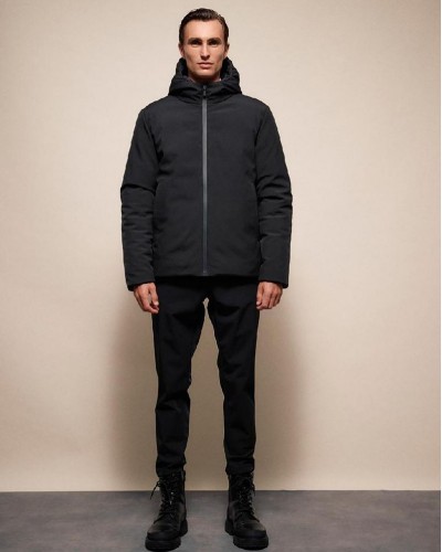 SPLENDID S' Ανδρικό κοντό μπουφάν με κουκούλα διπλής όψης - 54-201-078