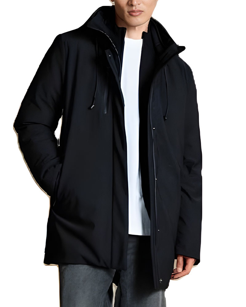 BISTON B' Ανδρικό demi μπουφάν με ενσωματωμένη κουκούλα - 54-201-101