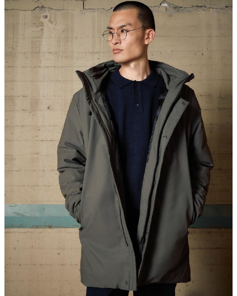 BISTON B' Ανδρικό demi μπουφάν με ενσωματωμένη κουκούλα - 54-201-101