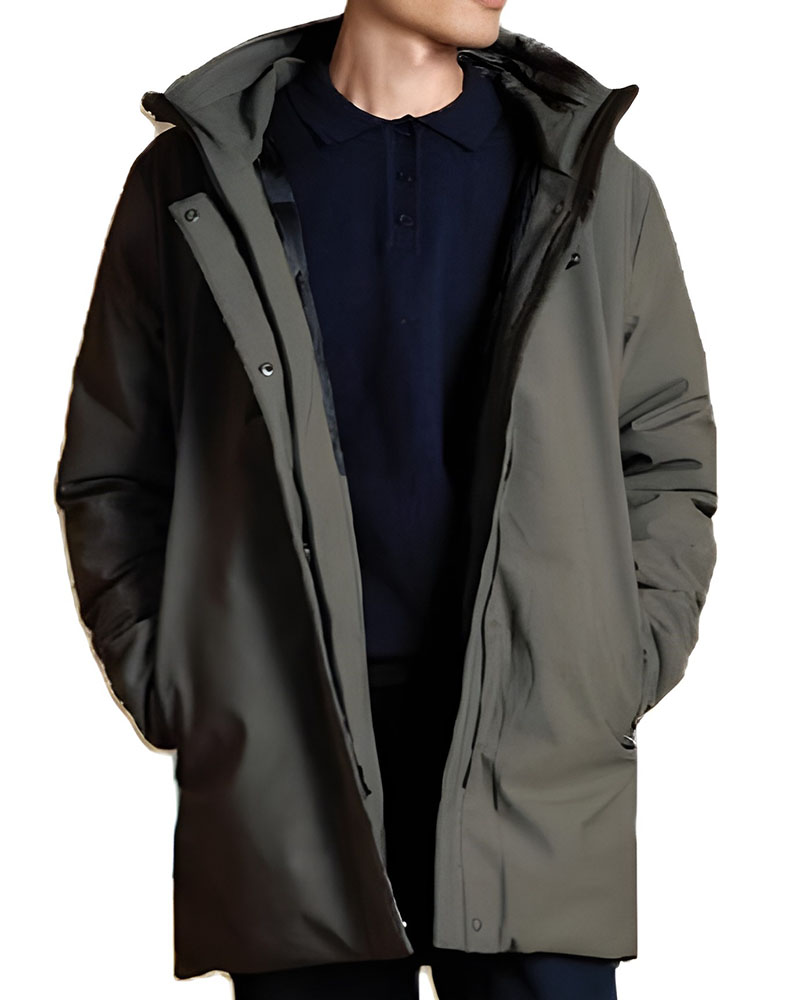 BISTON B' Ανδρικό demi μπουφάν με ενσωματωμένη κουκούλα - 54-201-101