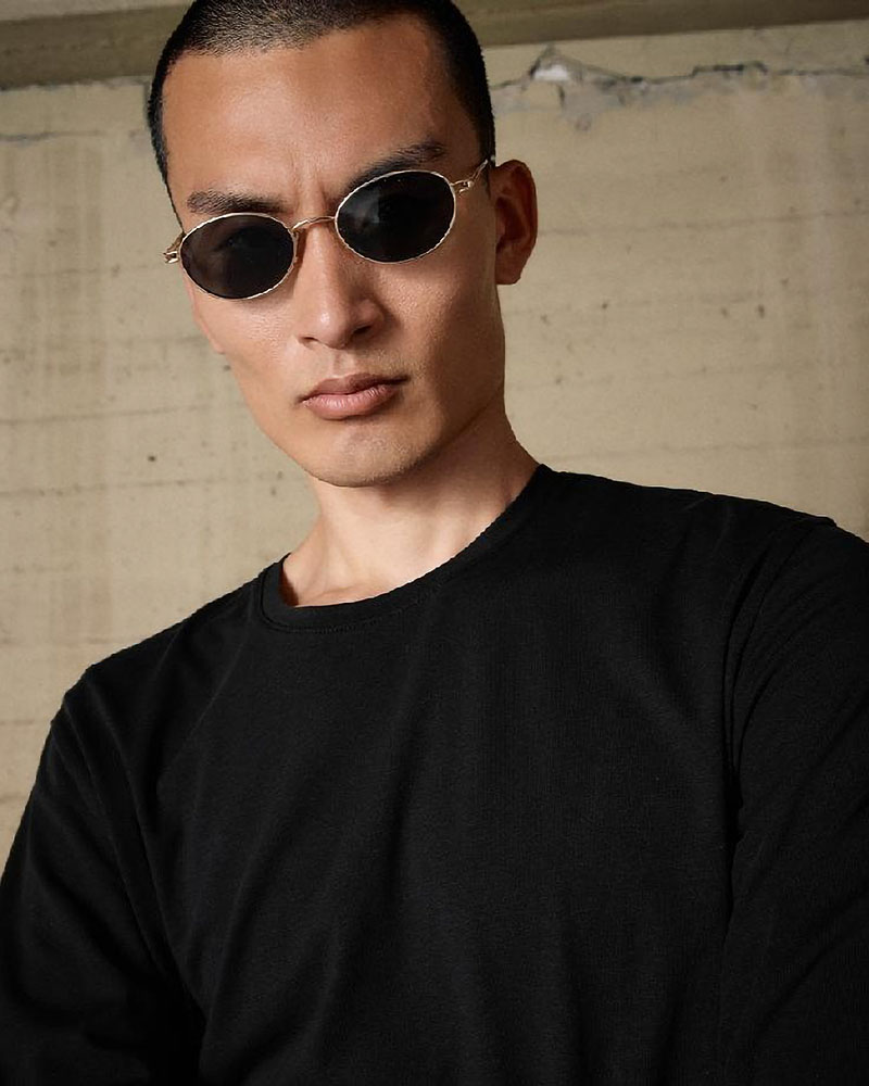 SPLENDID ST' Ανδρική μακρυμάνικη basic μπλούζα - 54-206-002