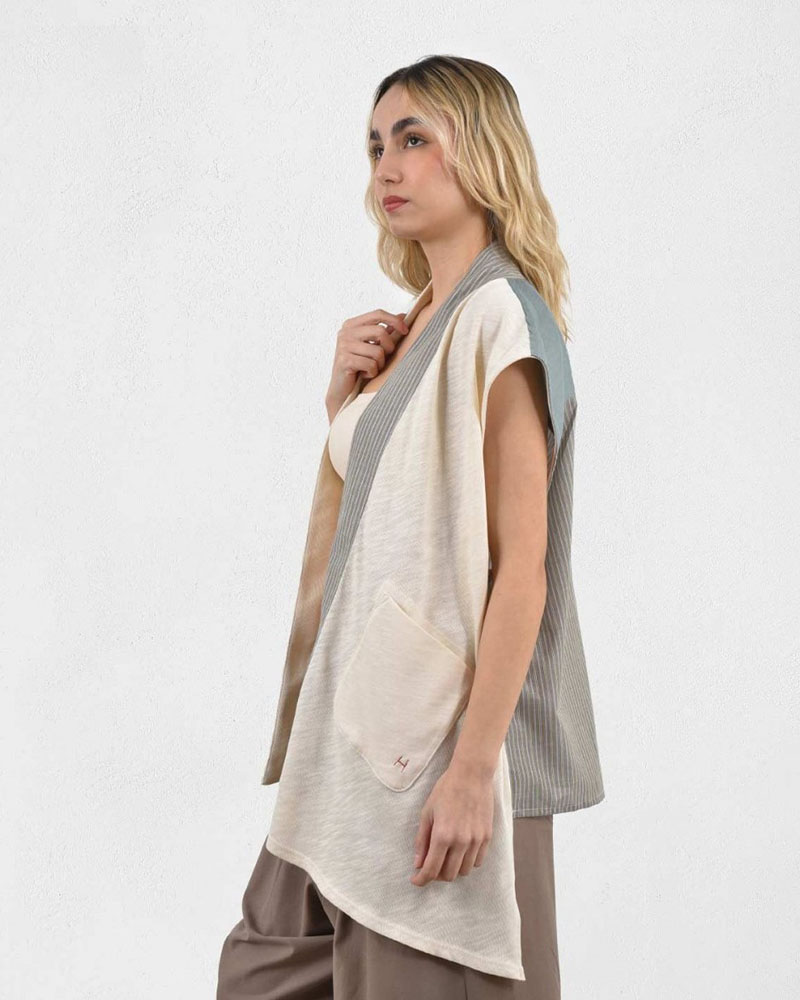 HEEL ΤΡΙΚΟΤ-ΒΟΥΑΛ ΖΑΚΕΤΑ ΑΜΑΝΙΚΗ ΠΟΛ/ΚΗ - 55-000005