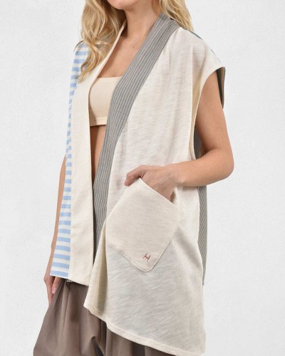 HEEL ΤΡΙΚΟΤ-ΒΟΥΑΛ ΖΑΚΕΤΑ ΑΜΑΝΙΚΗ ΠΟΛ/ΚΗ - 55-000005