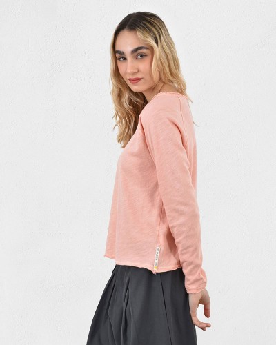 HEEL ΤΡΙΚΟΤ ΜΠΛΟΥΖΑ ΡΕΓΚΛΑΝ - 55-106001