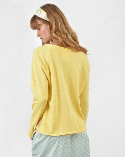 HEEL ΤΡΙΚΟΤ ΜΠΛΟΥΖΑ ΡΕΓΚΛΑΝ - 55-106001