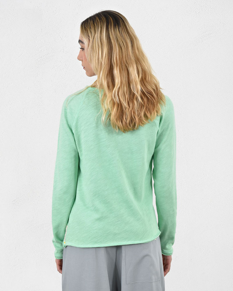 HEEL ΤΡΙΚΟΤ ΜΠΛΟΥΖΑ ΡΕΓΚΛΑΝ - 55-106001