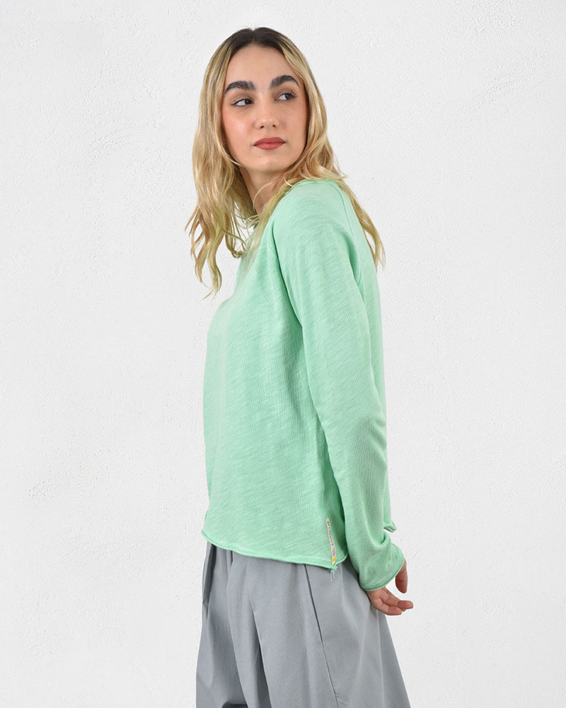 HEEL ΤΡΙΚΟΤ ΜΠΛΟΥΖΑ ΡΕΓΚΛΑΝ - 55-106001