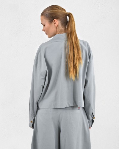 HEEL ΚΑΠΑΡΝΤΙΝΑ LCL ΠΟΥΚΑΜΙΣΟ CROPPED TOP - 55-169002