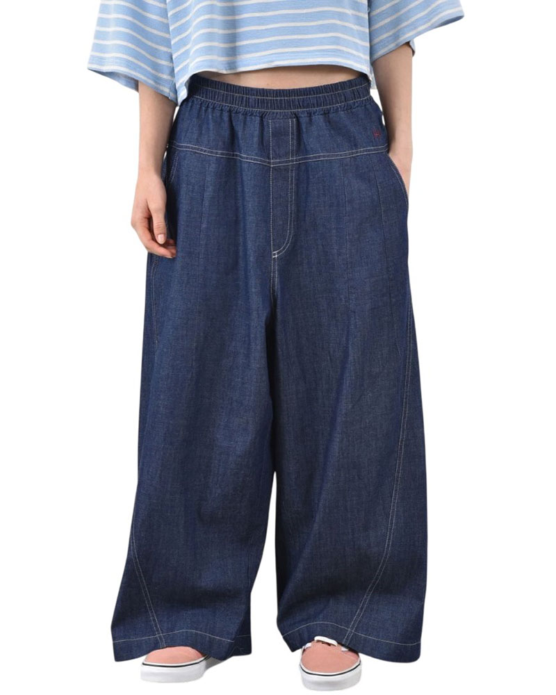 HEEL DENIM  ΠΑΝΤΕΛΟΝΙ ΜΕ ΜΠΑΣΚΑ - 55-183001