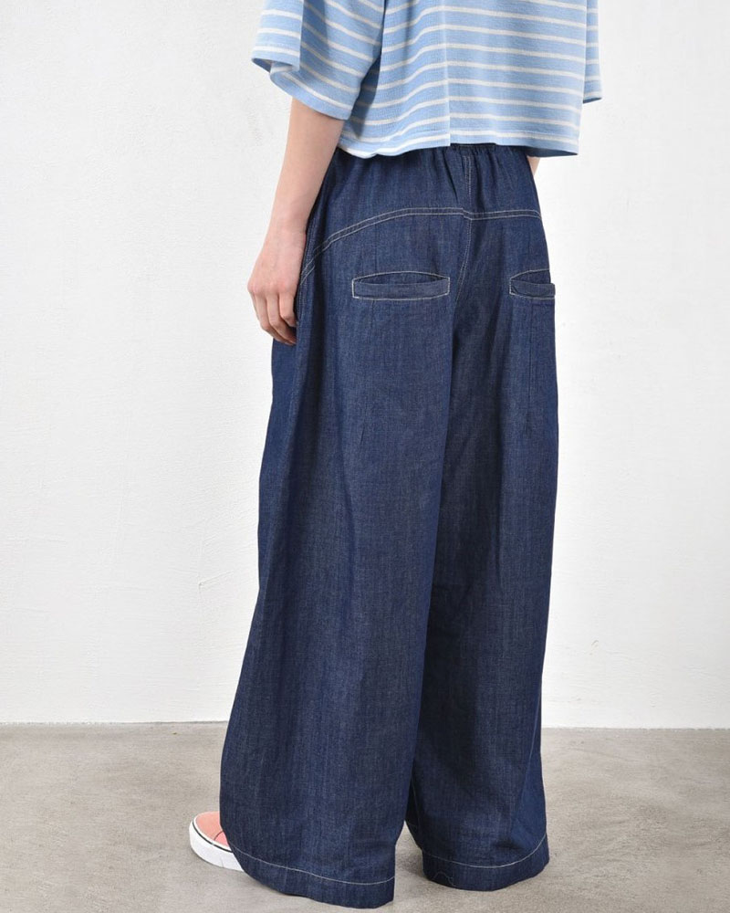 HEEL DENIM  ΠΑΝΤΕΛΟΝΙ ΜΕ ΜΠΑΣΚΑ - 55-183001