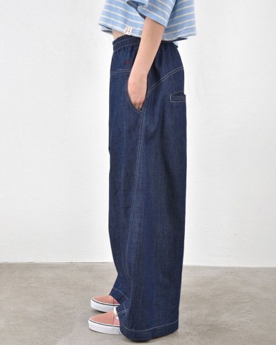 HEEL DENIM  ΠΑΝΤΕΛΟΝΙ ΜΕ ΜΠΑΣΚΑ - 55-183001