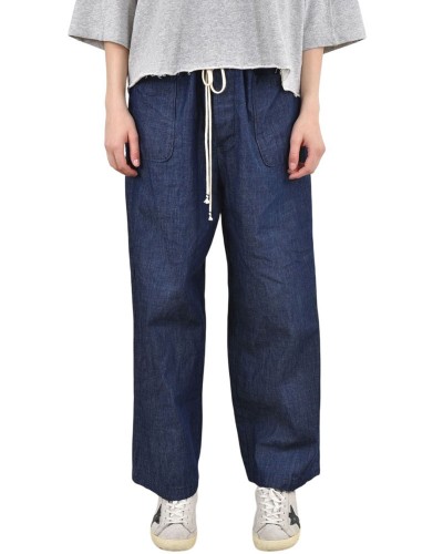 HEEL DENIM  ΠΑΝΤΕΛΟΝΙ ΜΕ ΠΑΤΙΛΕΤΑ ΚΟΥΜΠΙΑ UNISEX - 55-183002