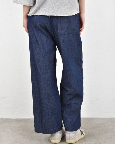 HEEL DENIM  ΠΑΝΤΕΛΟΝΙ ΜΕ ΠΑΤΙΛΕΤΑ ΚΟΥΜΠΙΑ UNISEX - 55-183002