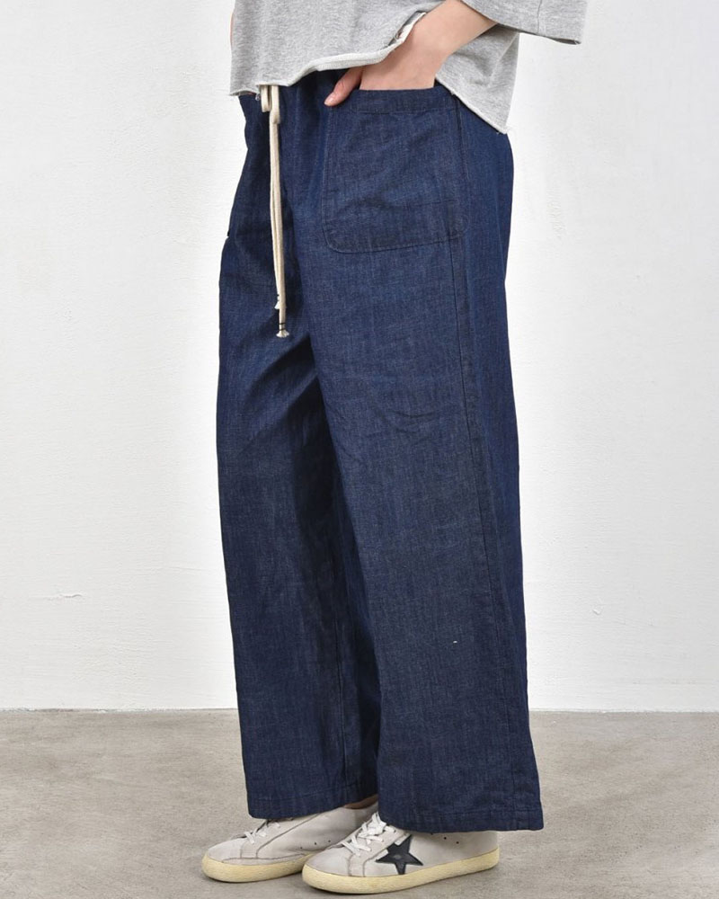 HEEL DENIM  ΠΑΝΤΕΛΟΝΙ ΜΕ ΠΑΤΙΛΕΤΑ ΚΟΥΜΠΙΑ UNISEX - 55-183002